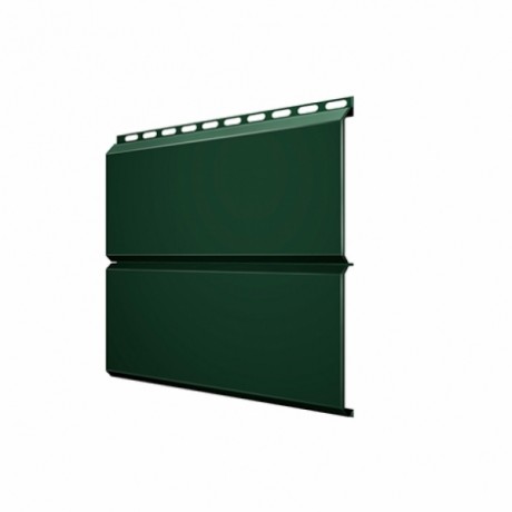 Металлический сайдинг Экобрус, GL 0,5 Velur, цвет: RAL 6020