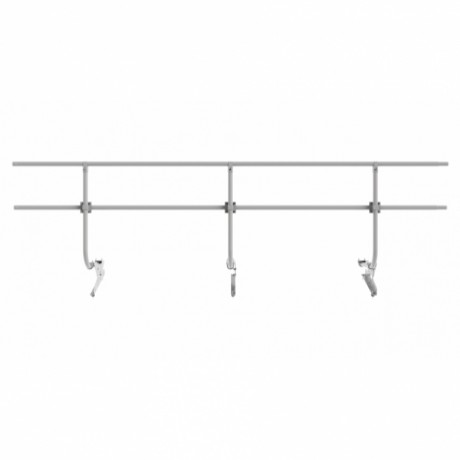 Ограждение кровли универсальное Borge, H=900 мм, L=3000 мм, RAL 7004