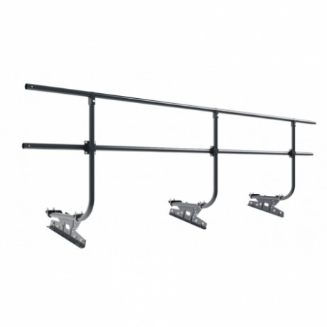 Ограждение для фальцевой кровли Borge, H=900 мм, L=3000 мм, RAL 7016