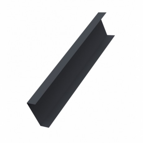 Накладка на столб декор, забора жалюзи Milan,Tokio 0.5 мм., Satin Matt, RAL 7024