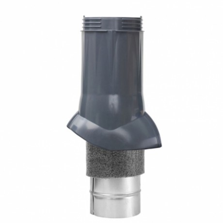 Выход вентиляции изолированный Gervent 125/160 мм, RAL 7024