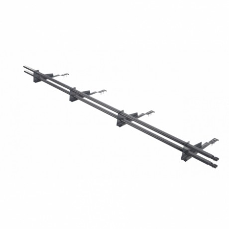 Снегозадержатель для натуральной черепицы BORGE, L=3000 мм, RAL 7024