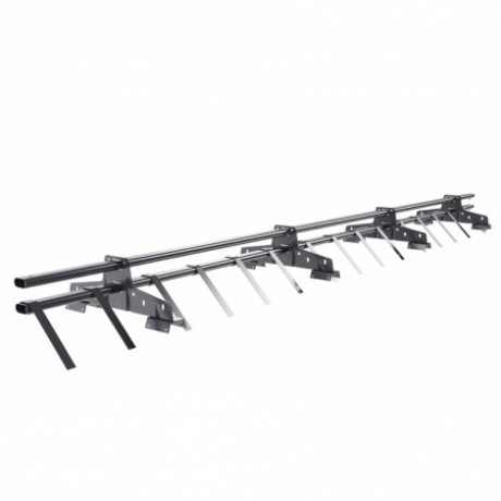 Снегозадержатель на профнастил (H-114) BORGE, L=3000 мм, RAL 7024