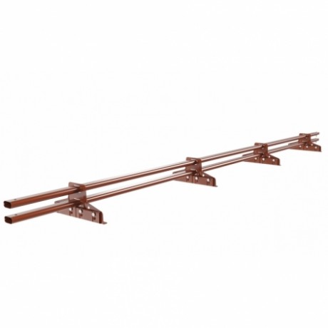 Снегозадержатель для фальцевой кровли BORGE, L=3000 мм, RAL 8004