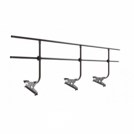 Ограждение кровли универсальное Borge, H=900 мм, L=3000 мм, RAL 8019