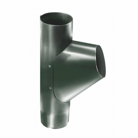 Тройник трубы, Grand Line, Ø90 мм, Granite - double, RR 11