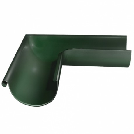 Угол желоба наружный 90°, Grand Line, Ø125 мм, Granite - double, RR 11