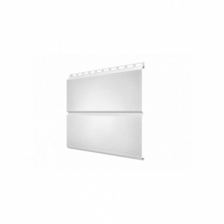 Металлический сайдинг Экобрус Gofr GL 0,5 Satin, цвет: RAL 9003