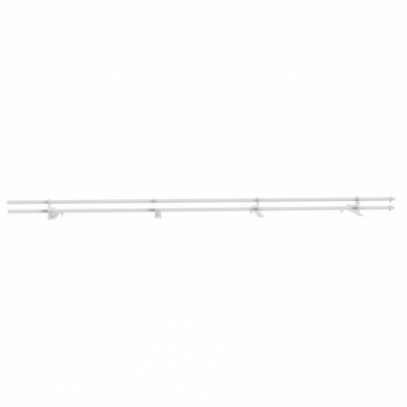 Снегозадержатель для натуральной черепицы BORGE, L=3000 мм, RAL 9003