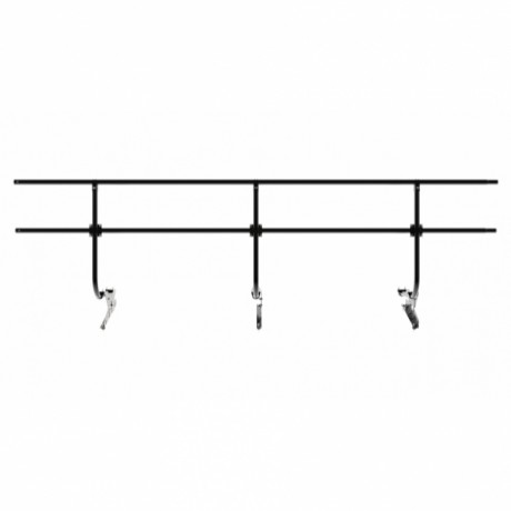 Ограждение кровли универсальное Borge, H=900 мм, L=3000 мм, RAL 9005