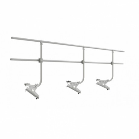 Ограждение кровли универсальное Borge, H=900 мм, L=3000 мм, RAL 9006