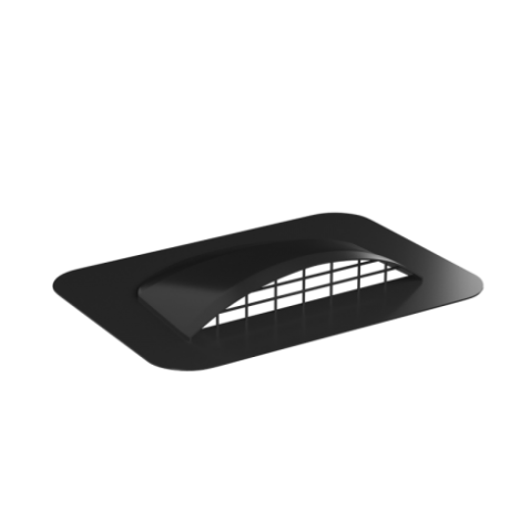 Вентиль кровельный KTV Альфа точечный Технониколь, цвет: черный