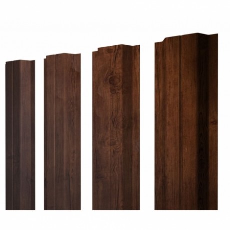 П-образный штакетник 0.45 Print Elite Cherry Wood