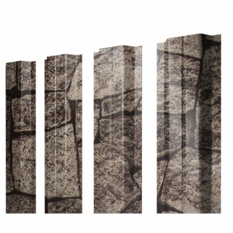 П-образный штакетник 0.45 Print Elite King Stone