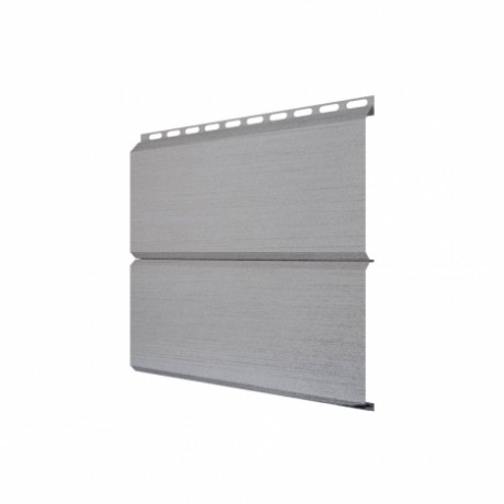 Металлический сайдинг Экобрус, GL 0,45 Print Twincolor, цвет: Milky Wood