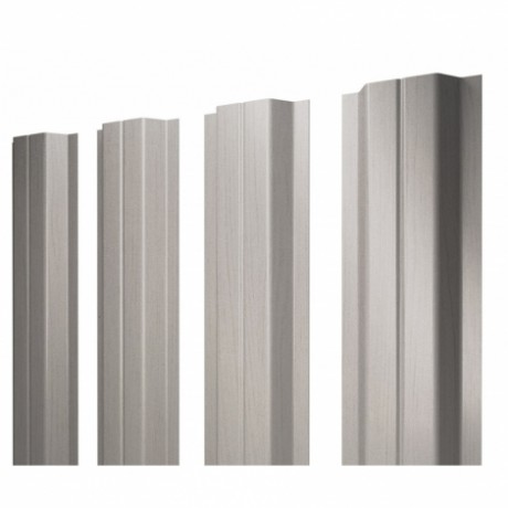 П-образный штакетник 0.45 Print Elite Milky Wood