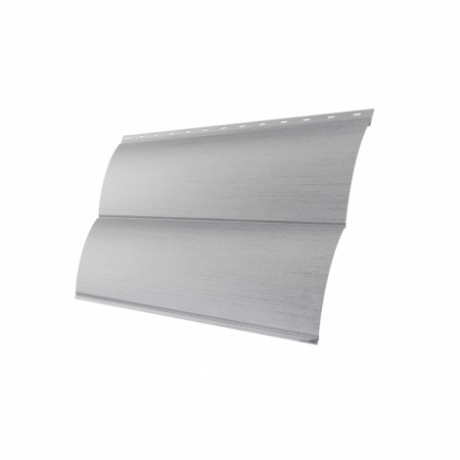 Металлический сайдинг Блок-хаус Grand Line 0,45 Print Twincolor, цвет: Milky Wood