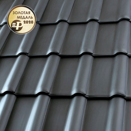 Керамическая черепица Roben, Piemont, цвет: Schiefergrau