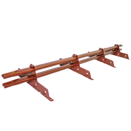 Снегозадержатель на профнастил универсальный Roofsystems Prestige Next 3000mm RAL 8004