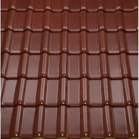 Керамическая черепица BRAAS, Рубин 13 V Цвет: Каштан