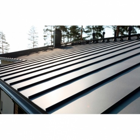 Фальцевая кровля Ruukki Classic C из стали GreenCoat Crown BT 0,5 мм цвет: RR 750