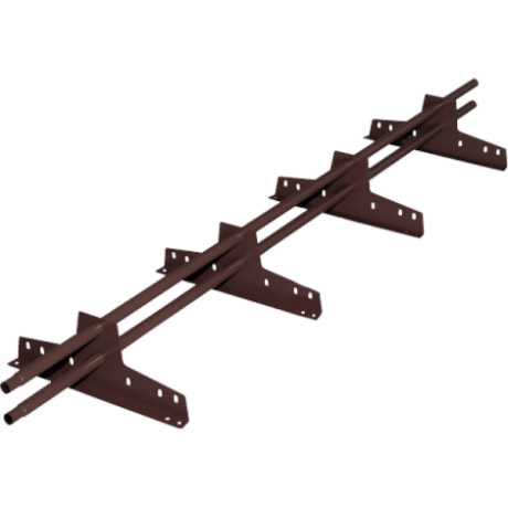 Снегозадержатель универсальный, Roofsystems Econom, L=3000 мм, RAL 8019