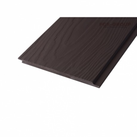 Фиброцементный сайдинг FCS-GROUP Click, 3000х190х10мм, Wood Click F04