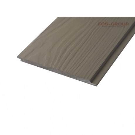 Фиброцементный сайдинг FCS-GROUP Click, 3000х190х10мм, Wood Click F53