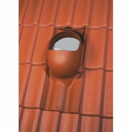 Проходной элемент Vilpe, XL Tiili, для цементно-песчаной черепицы, цвет: коричневый