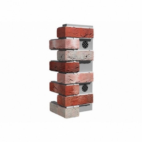 Угловой элемент для термопанели White Hills, Лондон брик, Т302-75, 60 мм