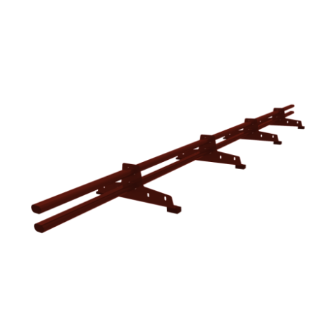 Снегозадержатель на металлочерепицу D-bork 3000mm RAL 3009