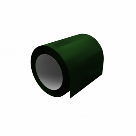 Штрипс 0,5 мм, Quarzit lite с пленкой, RAL 6005