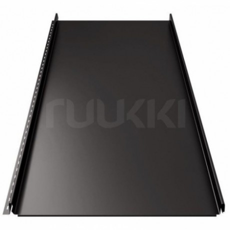 Фальцевая кровля Ruukki Classic C из стали GreenCoat Crown BT 0,5 мм цвет: RR 33