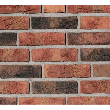 Кирпич Roben, ручной формовки,FORMBACK Graphit-Bunt,240x115x71 мм, полнотелый