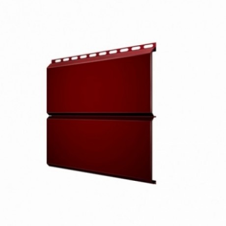 Металлический сайдинг Экобрус GL 0,5 Quarzit, цвет: RAL 3005