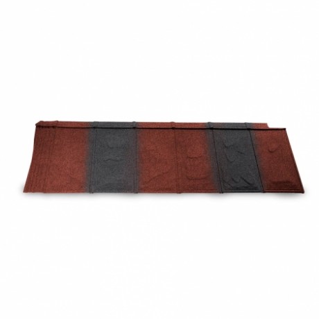 Композитная черепица Metrotile ISlate Цвет: Красно-черный