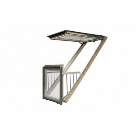 Окно-балкон Fakro FGH-V P2 Galeria, 78x255 см