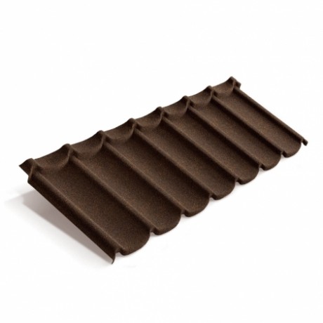 Композитная черепица Metrotile Mistral Цвет: Айрон-барк