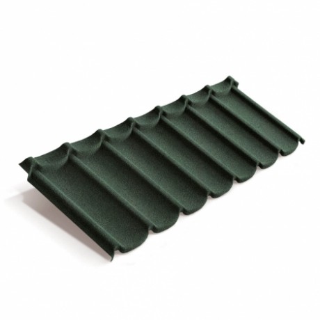 Композитная черепица Metrotile Mistral  Цвет:Темно-зеленый