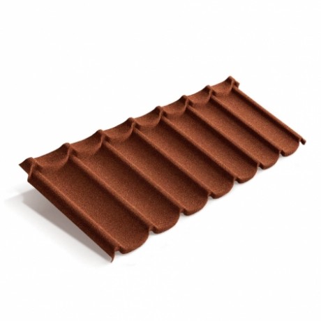Композитная черепица Metrotile Mistral Цвет:Терракотовый