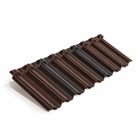 Композитная черепица Metrotile MetroClassic Цвет: Кофейно-серый