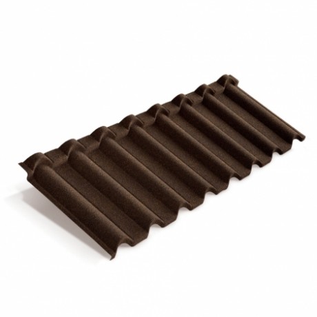 Композитная черепица Metrotile Galo Цвет: Айрон-барк