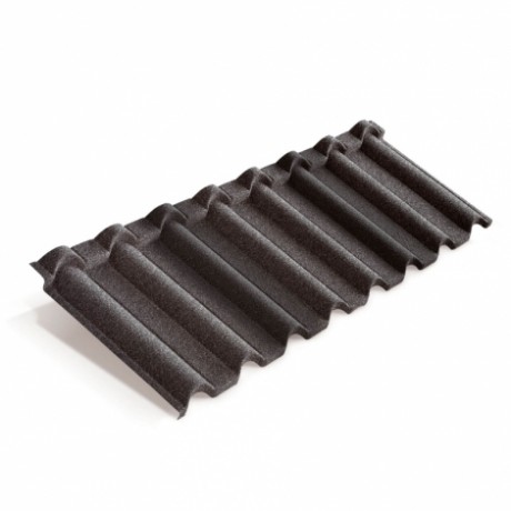 Композитная черепица Metrotile Galo Цвет:Сланцево-серый