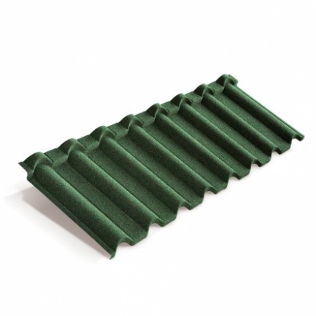 Композитная черепица Metrotile Galo Цвет:Зеленый