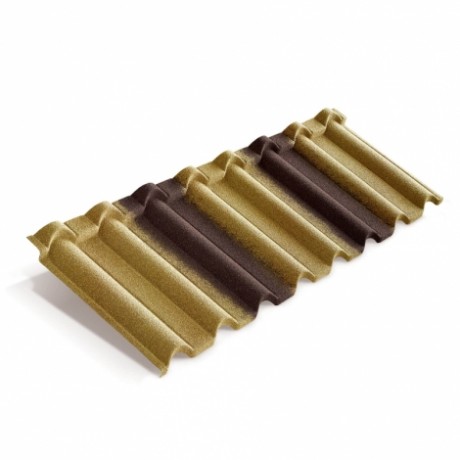 Композитная черепица Metrotile Galo Цвет: Цедар-браун