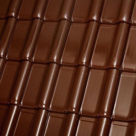 Керамическая черепица Roben, Monza plus, цвет: Maduro