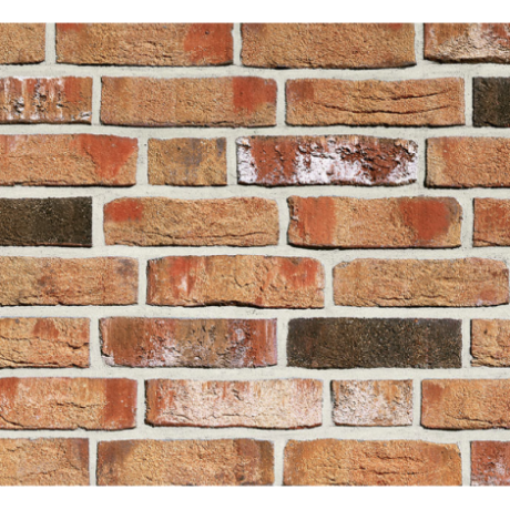 Кирпич Roben, ручной формовки,MOORBRAND Torf-Bunt,240x115x71 мм, полнотелый