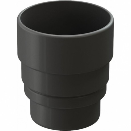 Соединитель труб Docke Lux Ø100 мм, цвет: Графит