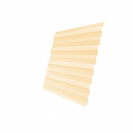 Профнастил C10 - 1100мм, 0,5мм, PE, RAL 1015