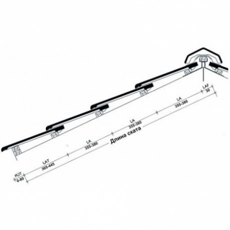 Керамическая черепица BRAAS Турмалин Антрацит